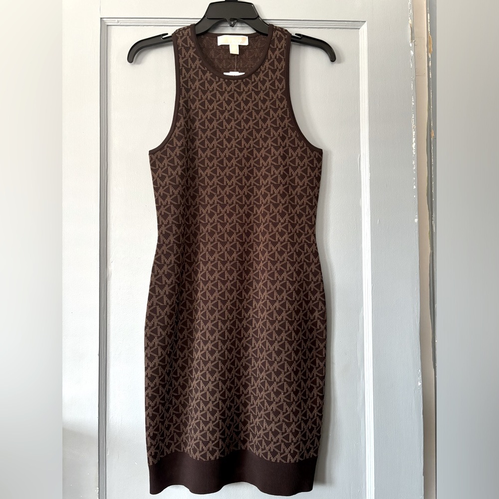 Michael Kors Brown Mini Dress